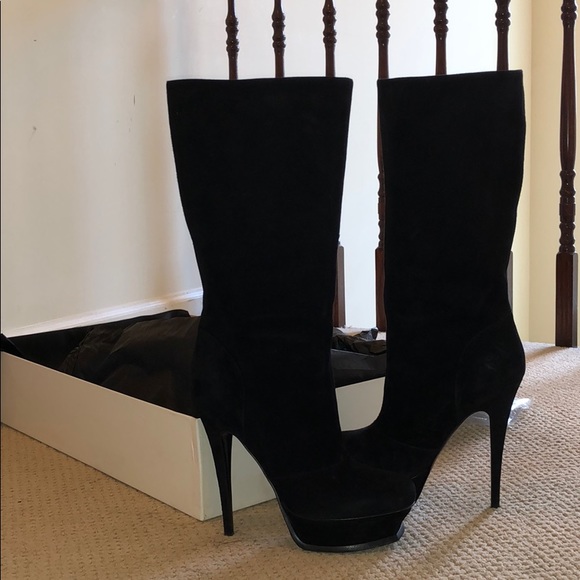 YSL Tribute 105 Platform Boot - Picture 5 of 9